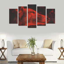 Load image into Gallery viewer, Greyhound Canvas Wall Art 5-Pieces