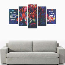 Load image into Gallery viewer, Boxer Canvas Wall Art  5-Pieces