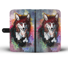 Load image into Gallery viewer, Native Wolf Wallet Case