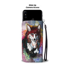 Load image into Gallery viewer, Native Wolf Wallet Case