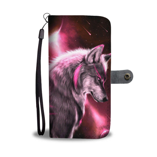 Double Wolf Wallet Case