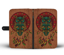 Load image into Gallery viewer, Native Owl Wallet Case