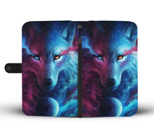 Load image into Gallery viewer, Moonlight Wolf Wallet Case