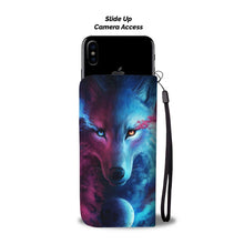 Load image into Gallery viewer, Moonlight Wolf Wallet Case