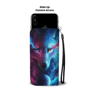 Moonlight Wolf Wallet Case