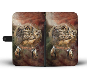 Native Owl Wallet Case