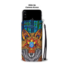 Load image into Gallery viewer, Native Wolf Wallet Case