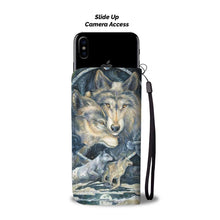 Load image into Gallery viewer, Couple Wolf Wallet Case