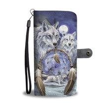 Load image into Gallery viewer, Couple Wolf Wallet Case