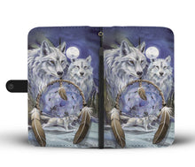 Load image into Gallery viewer, Couple Wolf Wallet Case