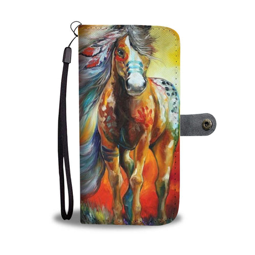 Native Hourse Wallet Case