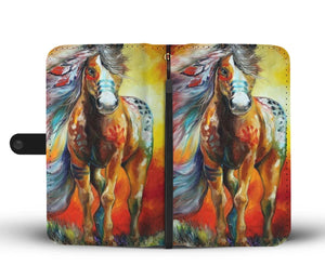 Native Hourse Wallet Case