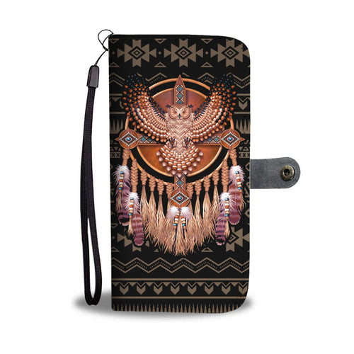 Native Owl Wallet Case