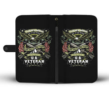 Load image into Gallery viewer, U.S Veteran Wallet Case