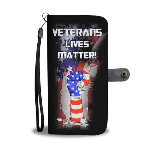Veterans Lives Matter Wallet Case