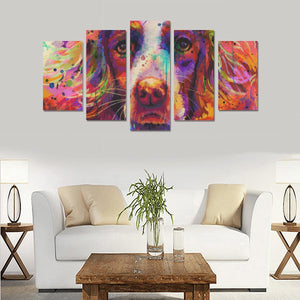 Cocker Spaniel Canvas Wall Art  5-Pieces