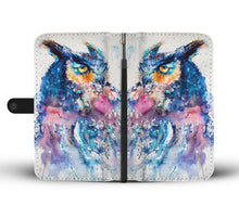 Load image into Gallery viewer, Owl Wallet Case 10