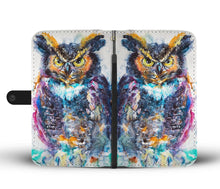 Load image into Gallery viewer, Owl Wallet Case 11