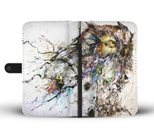 Load image into Gallery viewer, Owl Wallet Case 12