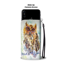 Load image into Gallery viewer, Owl Wallet Case 13