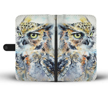 Load image into Gallery viewer, Owl Wallet Case 15