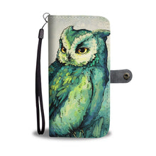 Load image into Gallery viewer, Owl Wallet Case 18