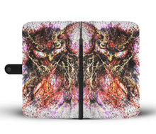 Load image into Gallery viewer, Owl Wallet Case 19