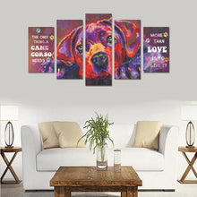 Load image into Gallery viewer, Cane Corso Canvas Wall Art 5-Pieces