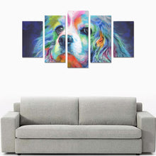 Load image into Gallery viewer, Cocker Spaniel Canvas Wall Art  5-Pieces