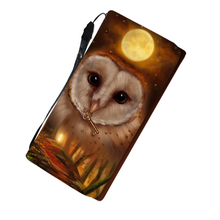 Load image into Gallery viewer, Owl Woman Wallet