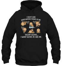 Load image into Gallery viewer, I DONT CARE SLOTHS