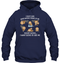 Load image into Gallery viewer, I DONT CARE SLOTHS