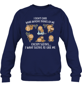 I DONT CARE SLOTHS