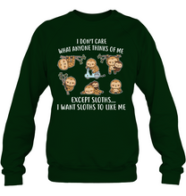 Load image into Gallery viewer, I DONT CARE SLOTHS