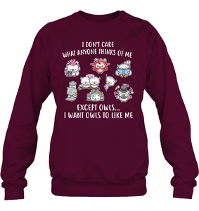I DONT CARE OWLS