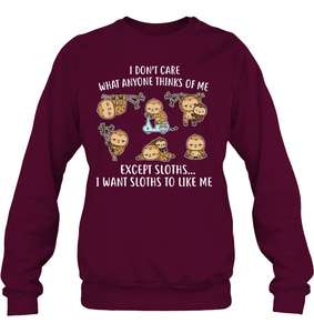 I DONT CARE SLOTHS