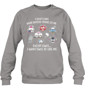 I DONT CARE OWLS