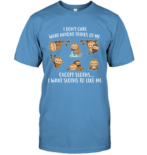 Load image into Gallery viewer, I DONT CARE SLOTHS
