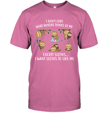 Load image into Gallery viewer, I DONT CARE SLOTHS