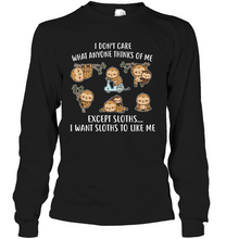 Load image into Gallery viewer, I DONT CARE SLOTHS