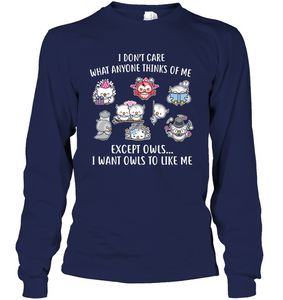 I DONT CARE OWLS