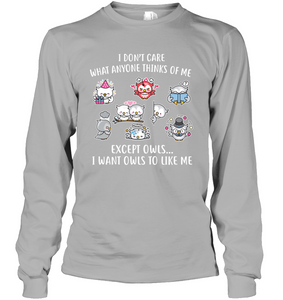 I DONT CARE OWLS