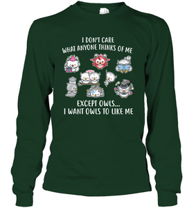 I DONT CARE OWLS