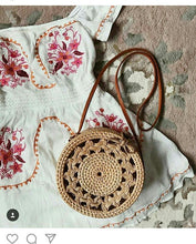 Load image into Gallery viewer, Woven Bag Round Rattan - Handmade 2018