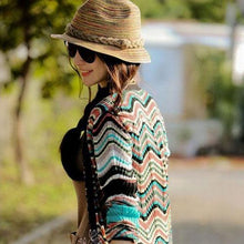 Load image into Gallery viewer, Summer Hats Striped Beach